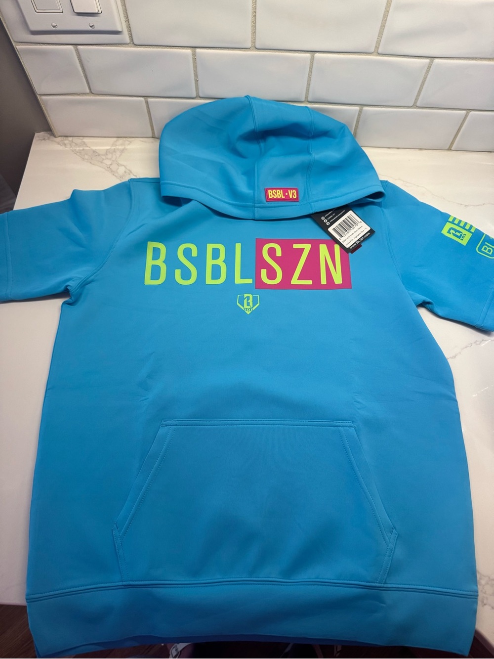 BSBL SZN Blue Kids Hoodie – BSBL Brand